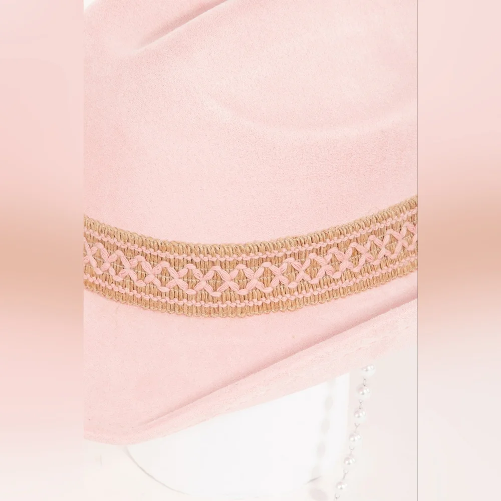 Fame Ornate Band Cowboy Hat - Picture 2 of 6